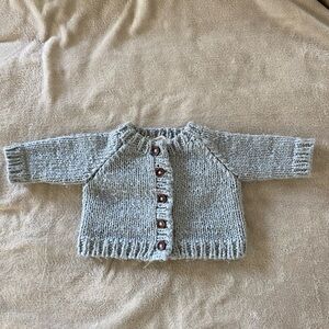 The Blueberry Hill Baby Cardigan